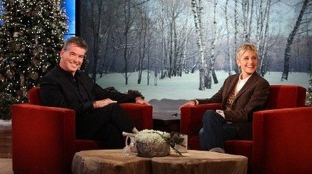 Day #6 of 12 Days of Giveaways - Pierce Brosnan, Bethenny Frankel (2011) - Episode 62 poster and promotional image