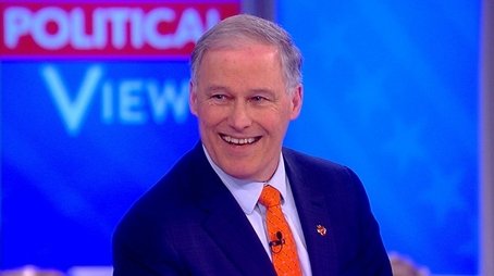 Bari Weiss and Jay Inslee (2019) - Episode 113 poster and promotional image