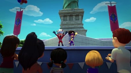 Liberty on the Loose / Green Goblin's Dino Disaster (2024) - Episode 63 poster and promotional image