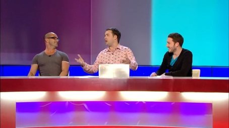 Louie Spence,  Johnny Vaughan, Sarah Millican and Jon Richardson. (2010) - Episode 4 poster and promotional image