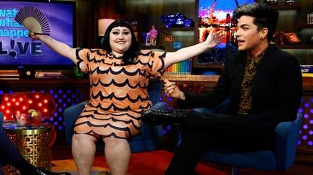 Beth Ditto & Adam Lambert (2012) - Episode 88 poster and promotional image
