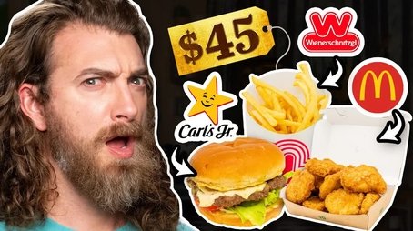 Most Expensive Fast Food Items (Taste Test) (2025) - Episode 3 poster and promotional image