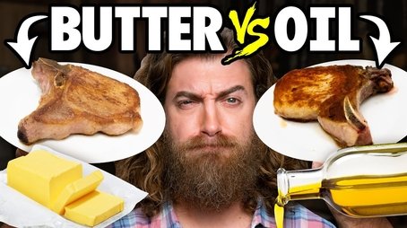 Cooked With Butter vs. Oil Taste Test (2022) - Episode 15 poster and promotional image