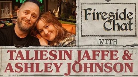 Fireside Chat LIVE With Ashley Johnson and Taliesin Jaffe! (2025) - Episode 170 poster and promotional image