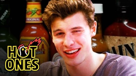 Shawn Mendes Reveals a New Side of Himself While Eating Spicy Wings (2018) - Episode 11 poster and promotional image