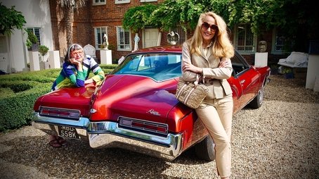 Jerry Hall and Philippa Perry (2021) - Episode 1 poster and promotional image