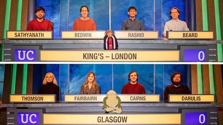 King's College London v glasgow (2021) - Episode 1 poster and promotional image