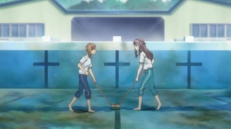 First Training Camp and First Public Bath (2008) - Episode 15 poster and promotional image