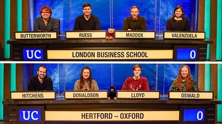 London Business School v Hertford College, Oxford (2021) - Episode 3 poster and promotional image
