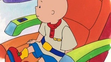 Caillou Flies on a Plane (1998) - Episode 56 poster and promotional image