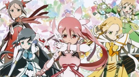 Yuuki Yuuna's Chapter (2014) - Season 1 poster and promotional image