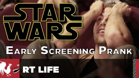 Star Wars Early Screening Prank (No Spoilers) (2015) - Episode 29 poster and promotional image