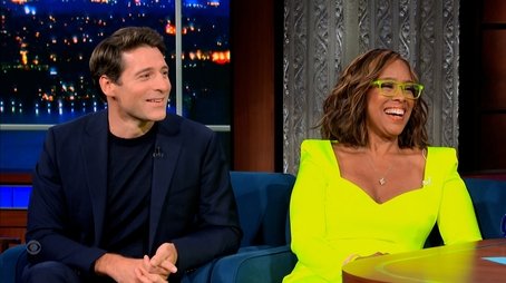 Gayle King, Tony Dokoupil, Nate Burleson, Betty Gilpin (2022) - Episode 2 poster and promotional image