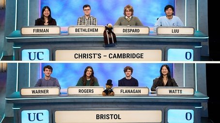 Semi-Final 1: Christ's College, Cambridge v Bristol (2025) - Episode 35 poster and promotional image