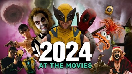 The Year in Movies: 2024 Supercut (2024) - Episode 52 poster and promotional image