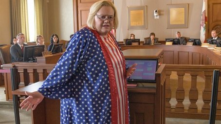 Mrs. Baskets Goes to Sacramento (2019) - Episode 9 poster and promotional image