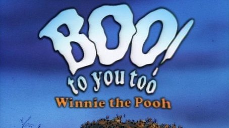 Boo to you too! Winnie the Pooh (1996) - Episode 2 poster and promotional image
