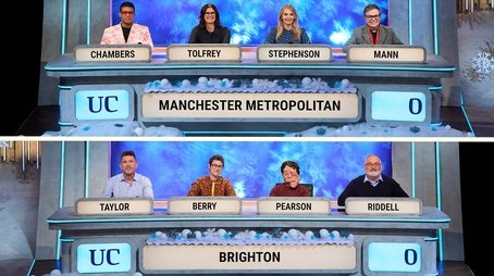 Christmas 2024 - Manchester Metropolitan v Brighton (2024) - Episode 157 poster and promotional image