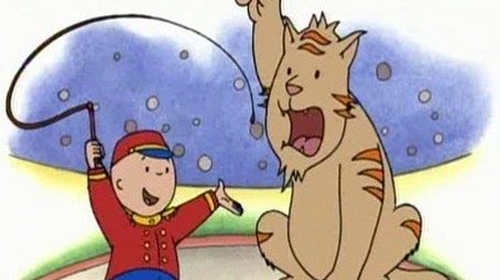 Caillou Joins the Circus (1998) - Episode 8 poster and promotional image