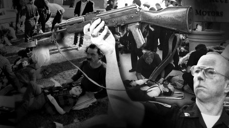 Gunned Down: The Power of the NRA (2015) - Episode 1 poster and promotional image