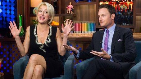 Dorinda Medley & Chris Harrison (2015) - Episode 91 poster and promotional image