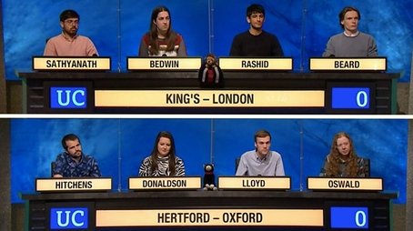King's College London v Hertford College, Oxford (2021) - Episode 22 poster and promotional image