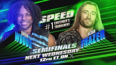 Xavier Woods vs Nathan Frazer (2024) - Episode 18 poster and promotional image