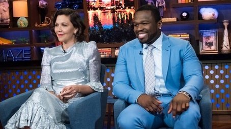 Maggie Gyllenhaal & 50 Cent (2017) - Episode 143 poster and promotional image