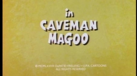 Caveman Magoo (1977) - Episode 9 poster and promotional image