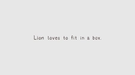 Lion Loves to Fit in a Box (2015) - Episode 2 poster and promotional image