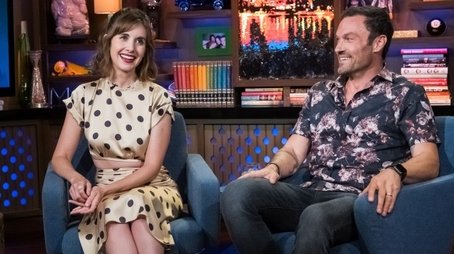 Alison Brie & Brian Austin Green (2019) - Episode 134 poster and promotional image