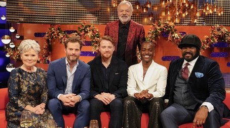Imelda Staunton, Jamie Dornan, Jack Lowden, Ncuti Gatwa and Gregory Porter (2023) - Episode 11 poster and promotional image