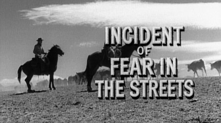 Incident of Fear in the Streets (1959) - Episode 17 poster and promotional image