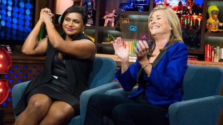 Mindy Kaling & Meredith Vieira (2014) - Episode 143 poster and promotional image