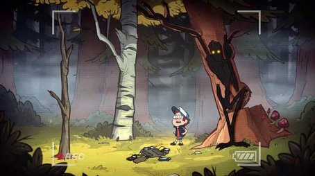 Dipper's Guide to the Unexplained - The Hide Behind