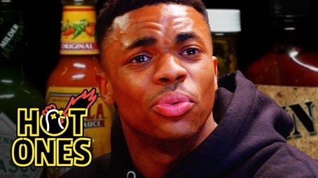 Vince Staples Delivers Hot Takes While Eating Spicy Wings (2017) - Episode 4 poster and promotional image