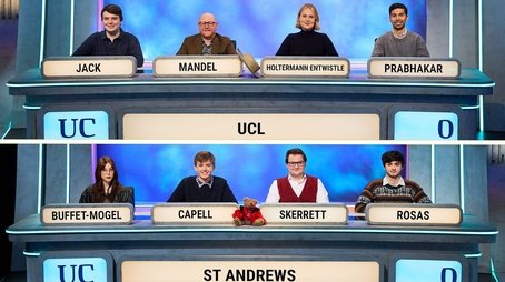 UCL v St Andrews (2024) - Episode 15 poster and promotional image