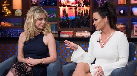 Kyle Richards & Sarah Michelle Gellar (2017) - Episode 59 poster and promotional image