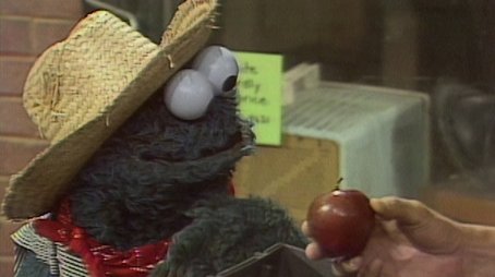 Cookie Monster’s Cousin Apple Monster Visits (0584) (None) - Episode 49 poster and promotional image