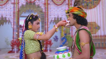 Radha Feeds Krishna (2018) - Episode 18 poster and promotional image