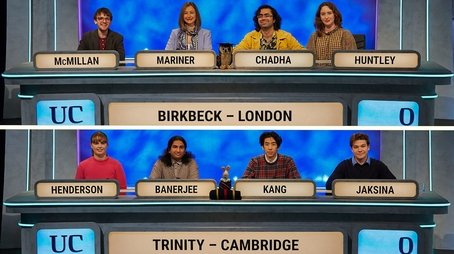 Birkbeck v Trinity, Cambridge (2024) - Episode 34 poster and promotional image