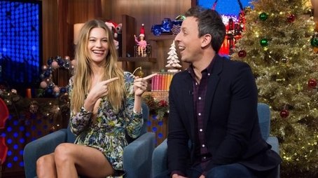 Behati Prinsloo & Seth Meyers (2015) - Episode 203 poster and promotional image