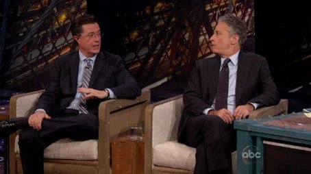 Jon Stewart & Stephen Colbert; The Avett Brothers with the Brooklyn Philharmonic (2012) - Episode 144 poster and promotional image