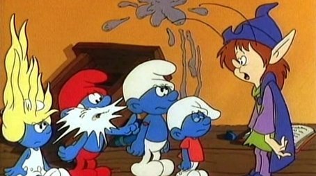 The Smurflings' Unsmurfy Friend