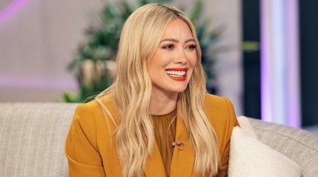 Hilary Duff, Benjamin Levy Aguilar, Drake Milligan (2023) - Episode 89 poster and promotional image