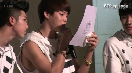 BTS Letter to ARMY in Birthday party (2013) - Episode 8 poster and promotional image