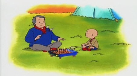 Caillou Goes Camping (1998) - Episode 34 poster and promotional image