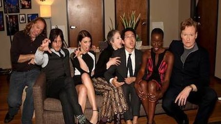 The cast of The Walking Dead, White Denim (2014) - Episode 44 poster and promotional image