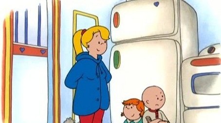 Caillou's New Babysitter (1998) - Episode 36 poster and promotional image