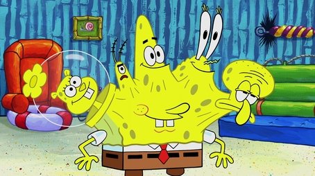 Bob Esponja Calça Quadrada101